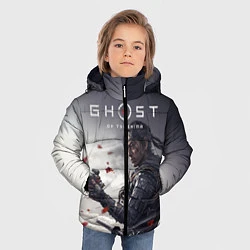 Куртка зимняя для мальчика Ghost of Tsushima, цвет: 3D-красный — фото 2