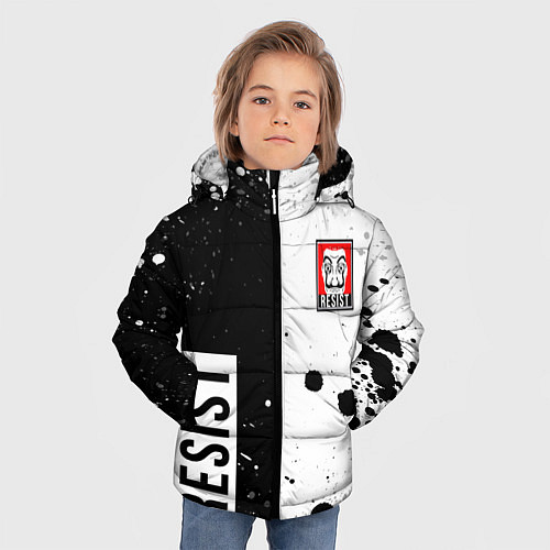 Зимняя куртка для мальчика La Casa de Papel Z / 3D-Черный – фото 3