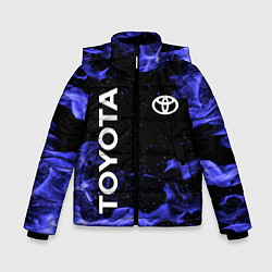 Куртка зимняя для мальчика TOYOTA, цвет: 3D-черный