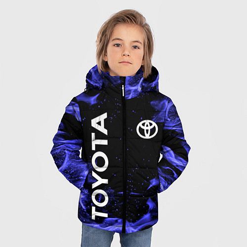 Зимняя куртка для мальчика TOYOTA / 3D-Черный – фото 3