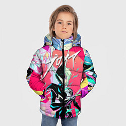 Куртка зимняя для мальчика PROMARE, цвет: 3D-черный — фото 2