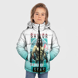 Куртка зимняя для мальчика SAVIOR OF THE SEAS, цвет: 3D-светло-серый — фото 2
