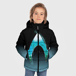 Куртка зимняя для мальчика MERA, цвет: 3D-светло-серый — фото 2