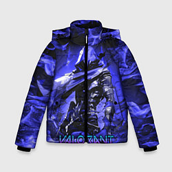 Куртка зимняя для мальчика VALORANT OMEN, цвет: 3D-черный