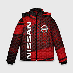 Куртка зимняя для мальчика NISSAN, цвет: 3D-черный