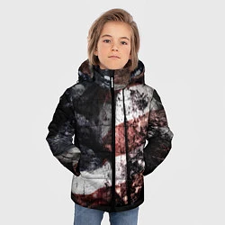 Куртка зимняя для мальчика США, цвет: 3D-черный — фото 2