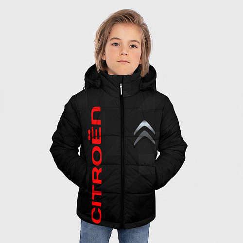 Зимняя куртка для мальчика CITROEN / 3D-Черный – фото 3