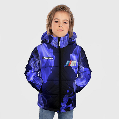 Зимняя куртка для мальчика BMW FIRE / 3D-Черный – фото 3