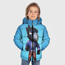 Куртка зимняя для мальчика Brawl Stars Crow, цвет: 3D-красный — фото 2