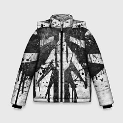 Куртка зимняя для мальчика THE LAST OF US 2, цвет: 3D-светло-серый