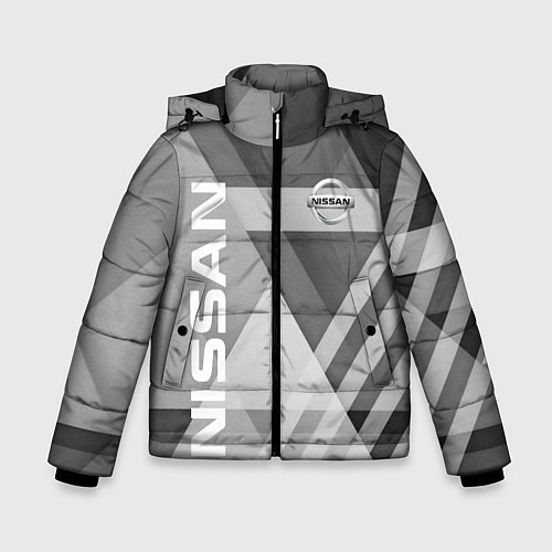 Зимняя куртка для мальчика NISSAN / 3D-Светло-серый – фото 1