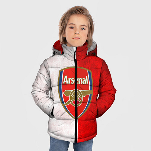 Зимняя куртка для мальчика FC Arsenal 3D / 3D-Черный – фото 3