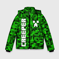 Зимняя куртка для мальчика MINECRAFT CREEPER