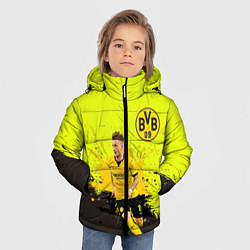 Куртка зимняя для мальчика Марко Ройс, цвет: 3D-красный — фото 2