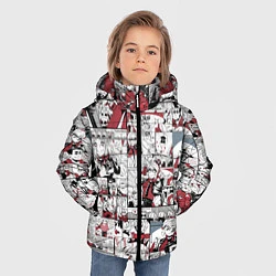 Куртка зимняя для мальчика HELLTAKER, цвет: 3D-светло-серый — фото 2