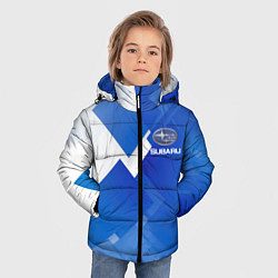 Куртка зимняя для мальчика SUBARU, цвет: 3D-красный — фото 2