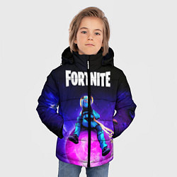 Куртка зимняя для мальчика FORTNITE ASTROJACK, цвет: 3D-светло-серый — фото 2