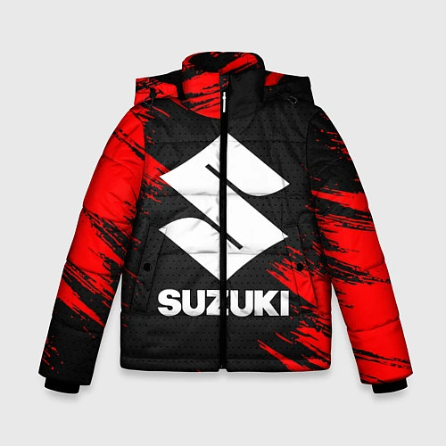 Зимняя куртка для мальчика SUZUKI / 3D-Светло-серый – фото 1