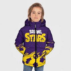 Куртка зимняя для мальчика BRAWL STARS БРАВЛ СТАРС, цвет: 3D-красный — фото 2