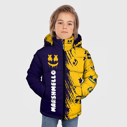 Зимняя куртка для мальчика MARSHMELLO МАРШМЕЛЛОУ / 3D-Черный – фото 3
