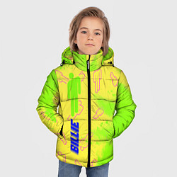 Куртка зимняя для мальчика BILLIE EILISH БИЛЛИ АЙЛИШ, цвет: 3D-черный — фото 2