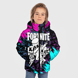 Куртка зимняя для мальчика FORTNITE x MARSHMELLO, цвет: 3D-черный — фото 2