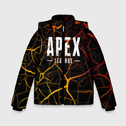 Куртка зимняя для мальчика Apex Legends, цвет: 3D-черный