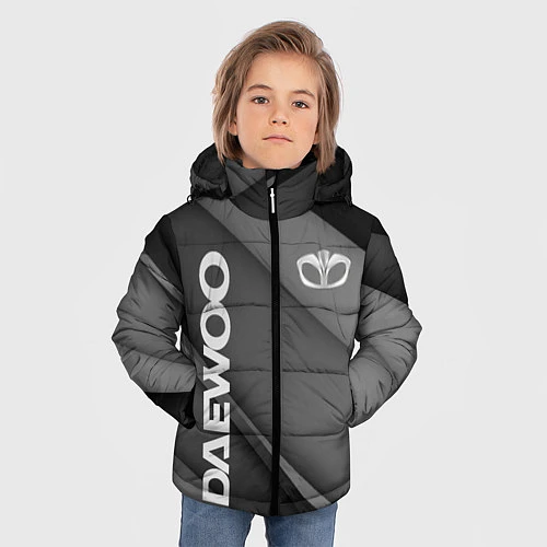 Зимняя куртка для мальчика DAEWOO / 3D-Черный – фото 3