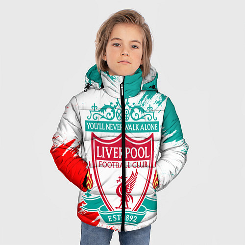 Зимняя куртка для мальчика LIVERPOOL / 3D-Черный – фото 3