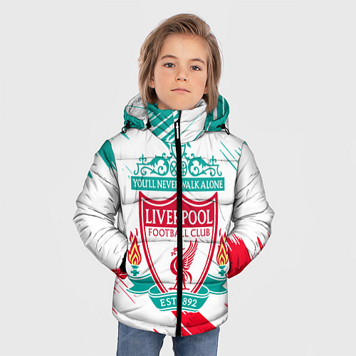Зимняя куртка для мальчика LIVERPOOL / 3D-Черный – фото 3