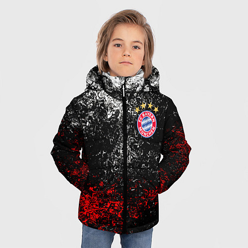 Зимняя куртка для мальчика BAYERN MUNCHEN / 3D-Черный – фото 3