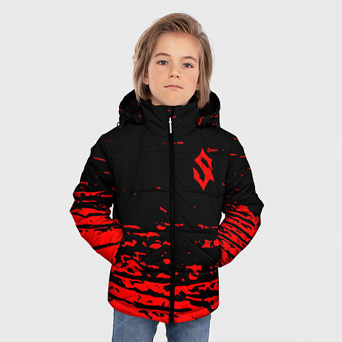 Зимняя куртка для мальчика Sabaton / 3D-Черный – фото 3