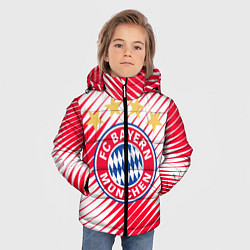 Куртка зимняя для мальчика BAYERN MUNCHEN, цвет: 3D-черный — фото 2