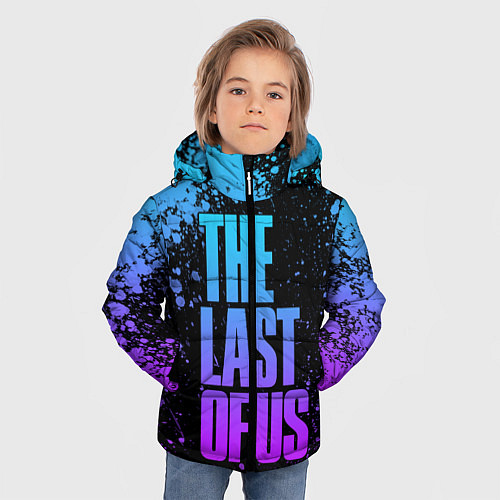 Зимняя куртка для мальчика THE LAST OF US / 3D-Черный – фото 3