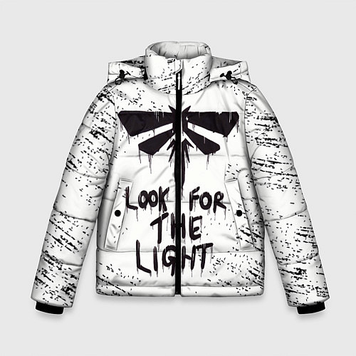 Зимняя куртка для мальчика THE LAST OF US / 3D-Светло-серый – фото 1