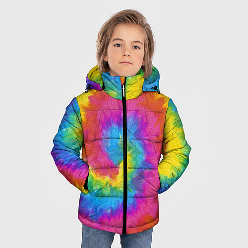 Зимняя куртка для мальчика ХИППИ / 3D-Черный – фото 3