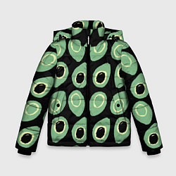 Куртка зимняя для мальчика Avocado, цвет: 3D-черный