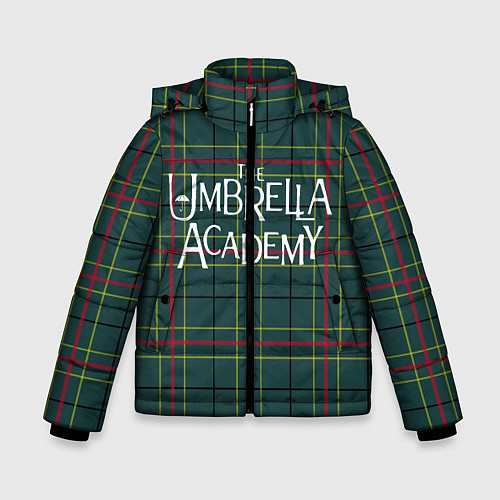 Зимняя куртка для мальчика Академия Амбрелла 2 / 3D-Светло-серый – фото 1