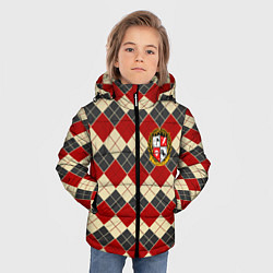 Куртка зимняя для мальчика Академия Амбрелла 2, цвет: 3D-красный — фото 2