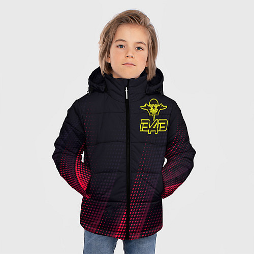 Зимняя куртка для мальчика ВДВ / 3D-Черный – фото 3