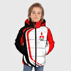 Куртка зимняя для мальчика Mitsubishi EVO Uniform, цвет: 3D-красный — фото 2