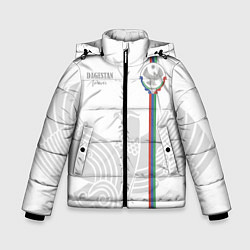 Куртка зимняя для мальчика Дагестан, цвет: 3D-красный