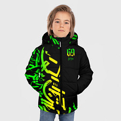 Куртка зимняя для мальчика 6ix9ine Tekashi, цвет: 3D-черный — фото 2