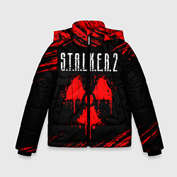 Куртка зимняя для мальчика STALKER 2 СТАЛКЕР 2, цвет: 3D-светло-серый