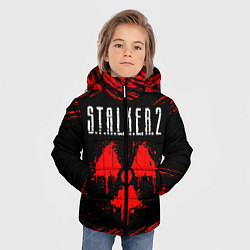 Куртка зимняя для мальчика STALKER 2 СТАЛКЕР 2, цвет: 3D-черный — фото 2
