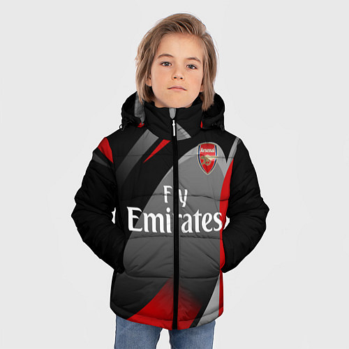 Зимняя куртка для мальчика ARSENAL UNIFORM / 3D-Красный – фото 3