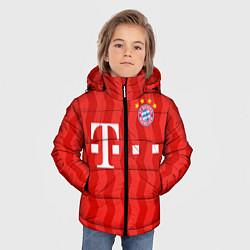 Куртка зимняя для мальчика FC Bayern Munchen униформа, цвет: 3D-светло-серый — фото 2