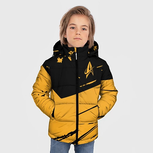 Зимняя куртка для мальчика Star Trek / 3D-Черный – фото 3