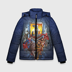 Куртка зимняя для мальчика 2610545, цвет: 3D-светло-серый
