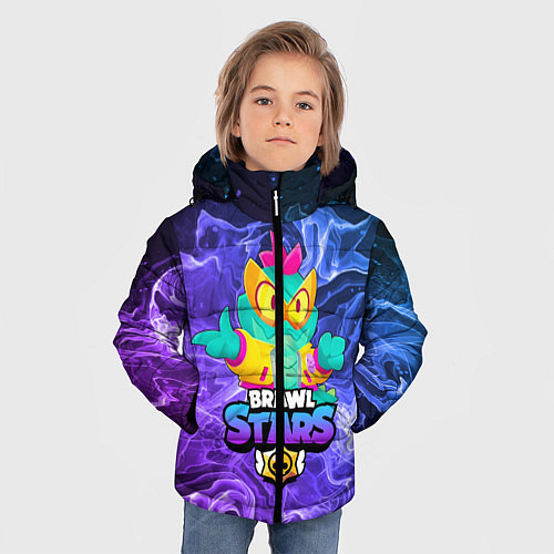 Зимняя куртка для мальчика BRAWL STARS DEXTER / 3D-Черный – фото 3